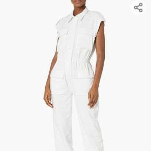 Norma Kamali•NWT Sleeveless Cargo Jumpsuit